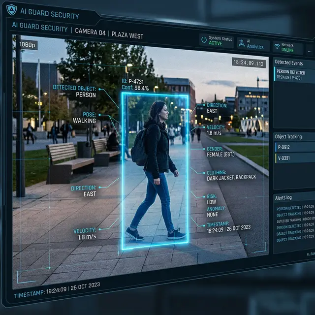 Inteligjenca Artificiale në Kamera Sigurie