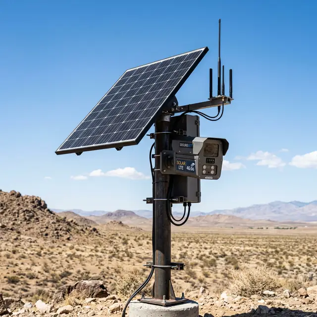 Solar Powered Security